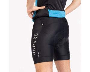 Dare 2B Ecliptic II Lightweight Gel Cycling Shorts Black (Men's)