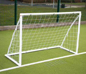 Precision Junior Garden Goal Post with Net 8' X 6' Goal