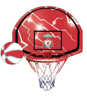 Liverpool FC Team Merchandise - Mini Basketball  Gift Set