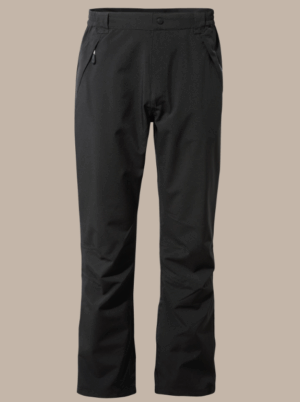 Craghoppers Stefan II Waterproof Trousers/ Pants Black  Long Length (Men's)