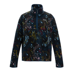 Dare2B Amble Fleece  Black Energetic Print (Womens)