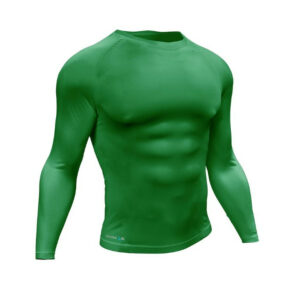 Precision Essential Baselayer Long Sleeve Shirt | Green (Kids/Adults)