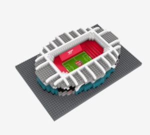 Arsenal FC Team Merchandise 3D Mini BRXLZ Stadium