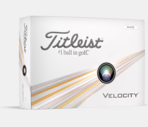 Titleist Velocity Golf Ball | White