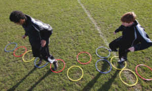 Precision Speed Agility Hoops  16" (Set of 12)-MULTICOLOUR